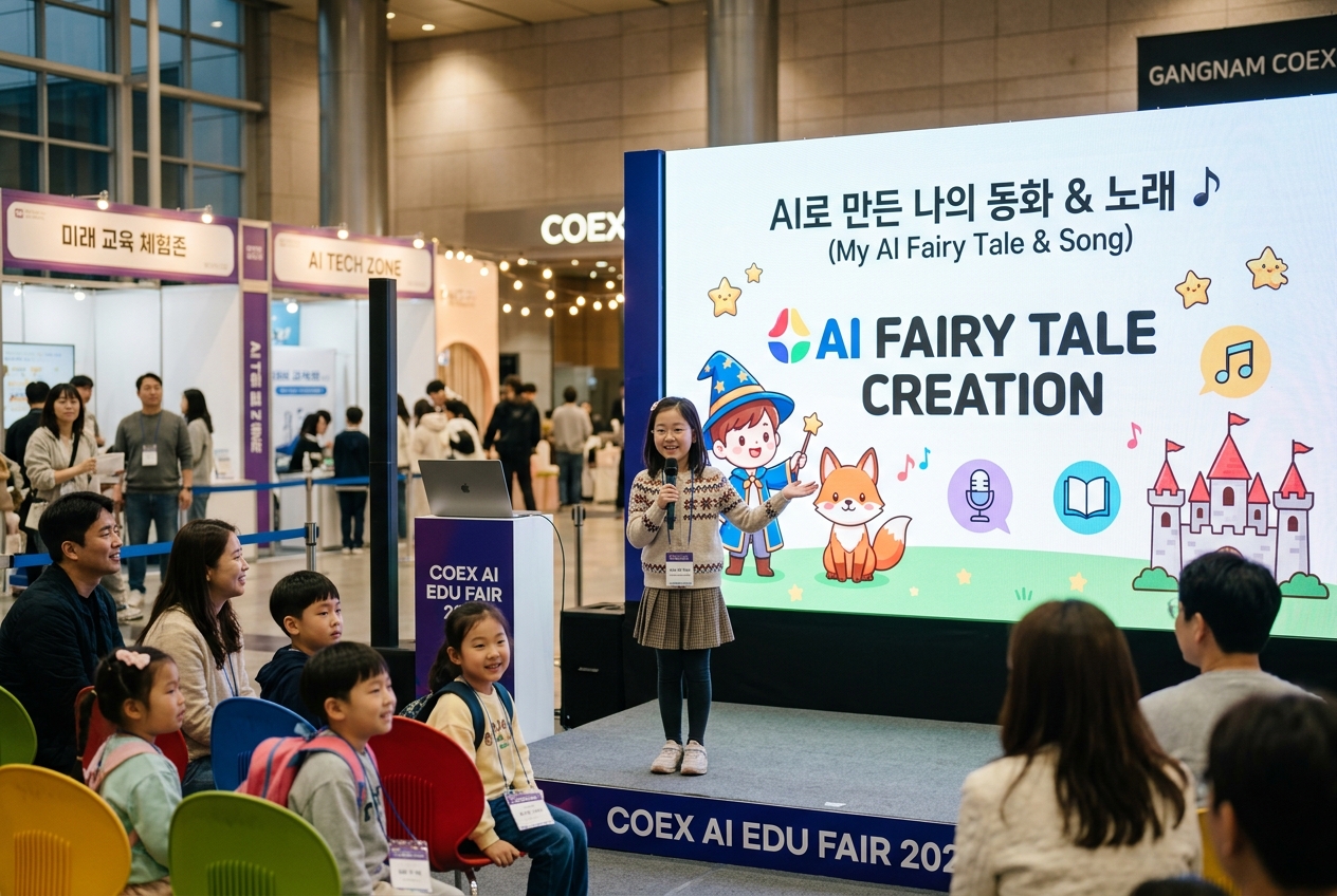 강남 코엑스 AI 대회 초등부 교육 발표